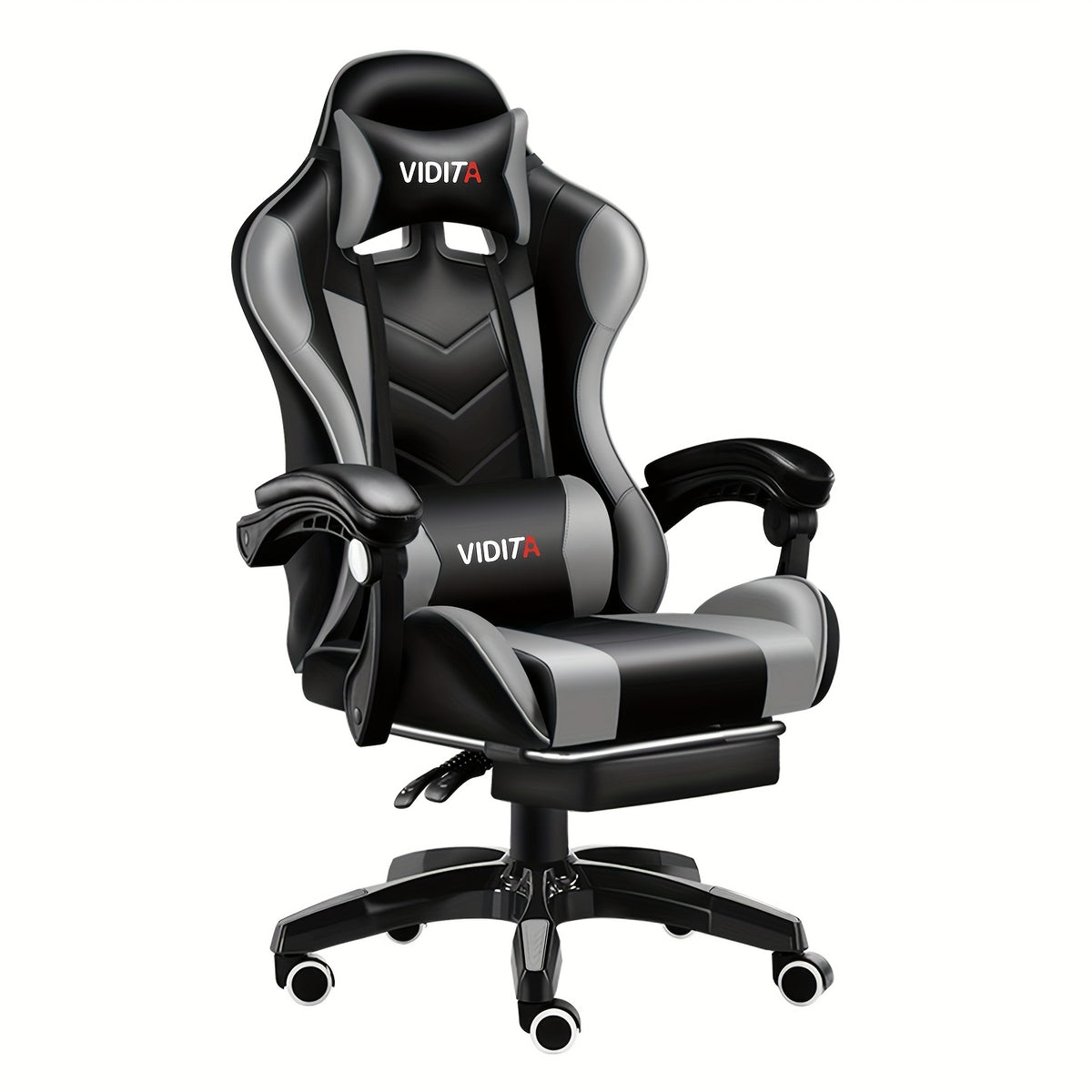Gaming Chair shown in the Black-Gray option