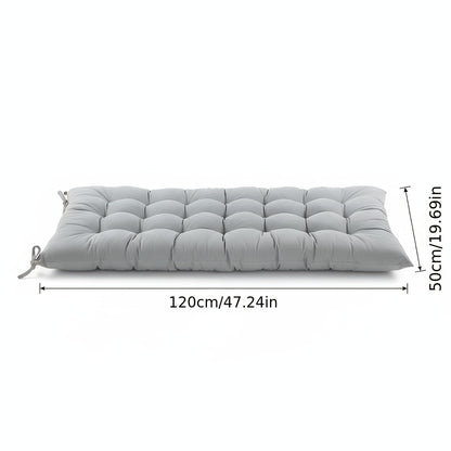 [Cloud-Like Tufted Cushion] Single-Piece Cloud-Like Tufted Cushion for Seat And Back, Providing Cozy Rebound, Suitable for Most Rocking Or Recliner Chairs | 18.9 X 47 Inches | Comfortable for All-Day Use | Thick Plush Support with Non-Slip Ties