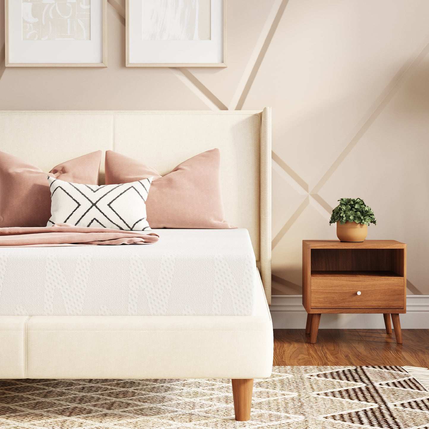 Novilla Bed Mattress, 6 10 12 Inch Twin Full Queen King Size Mattress with Gel Memory Foam for Cooling Night Sleep For Support Comfort