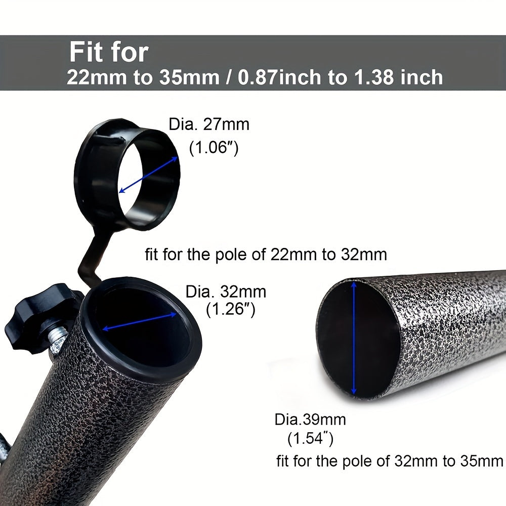 [Ideal Gift] 1/2pcs Heavy-Duty Metal Umbrella Stand Holder - Adjustable Portable Spiral Ground Anchor - For Flags, Umbrellas, Fishing Rods - Outdoor Use For Parks & Beaches - Fits Soil & Lawn - 14in Insertion Depth - Ideal Gift For Gardeners & Outdoor Ent