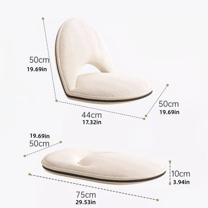 1pc Foldable Sofa Recliner, Ergonomic Lazy Sofa/Camping Stool with 5 Adjustable Levels, Suitable for Living Rooms, Bedrooms, Camping, Concerts, Adjustable Foldable Floor Chair, an Ideal Gift for Family