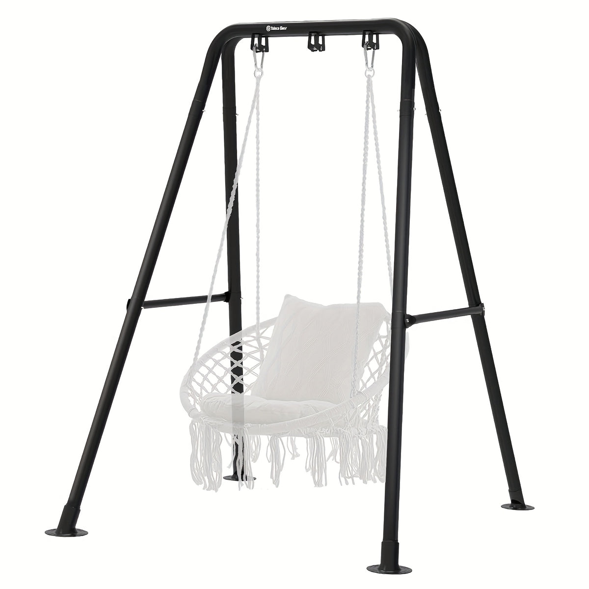 Hammock Chair Stand shown in the Black option