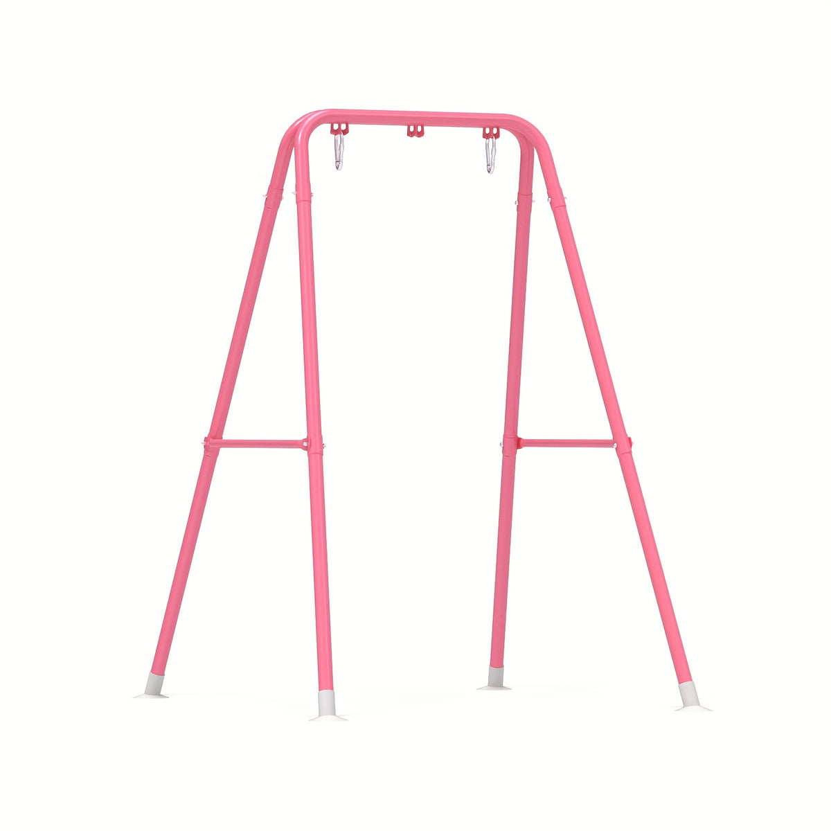 Hammock Chair Stand shown in the pink option