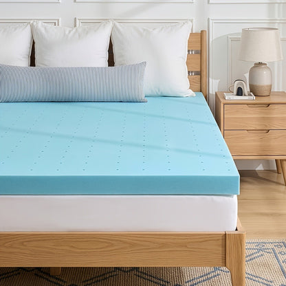 1.5-Inch Mattress Topper with Memory Foam, Bed Mattress Pad for Bedroom detail image - detail view 12