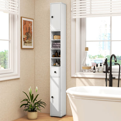 Bathroom Cabinet shown in the White option