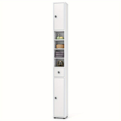 Storage Cabinet shown in the White option