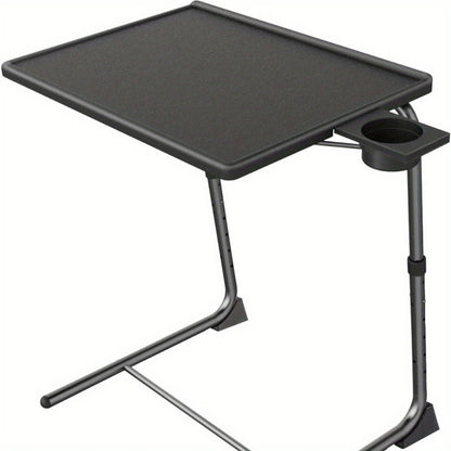 1-Pack Foldable TV Tray Table with Adjustable Height for Closet detail image - detail view 10
