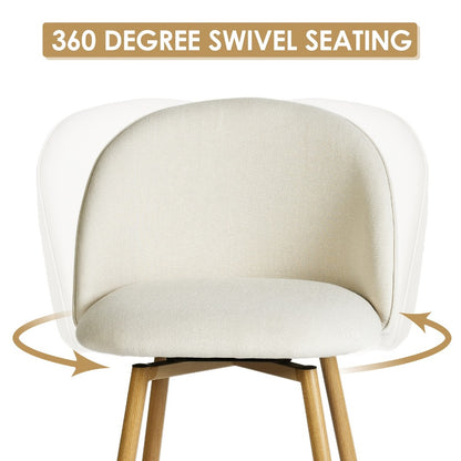 1-Piece Set Upholstered Counter Stool with Footrest and Padded Seat for Kitchen detail image - detail view 6