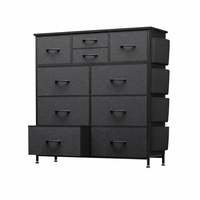 10 Drawers(Side Pockets) - Gray
