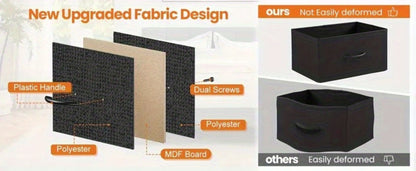 10-Drawer Wood Dresser, Drawer Storage Cabinet for Organized Everyday Storage in Bedroom detail image - detail view 26