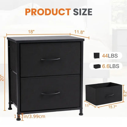10-Drawer Wood Dresser, Drawer Storage Cabinet for Organized Everyday Storage in Bedroom detail image - detail view 4