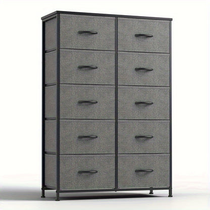 Dresser shown in the Grey 10 drawers option