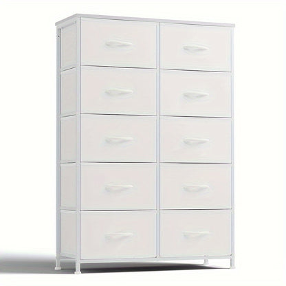 Dresser shown in the White 10 drawers option