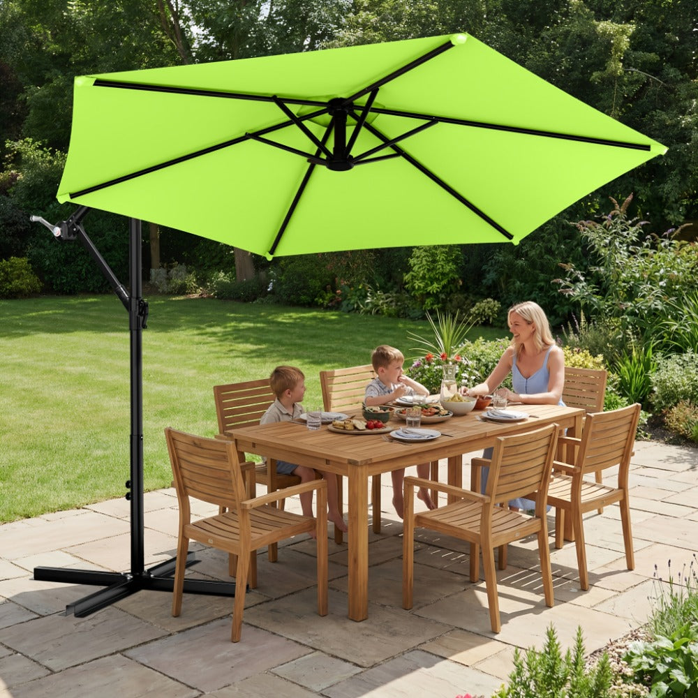 10-Foot Cantilever Patio Umbrella with Multiple Color Options detail image - detail view 14
