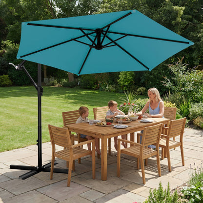 10-Foot Cantilever Patio Umbrella with Multiple Color Options detail image - detail view 9