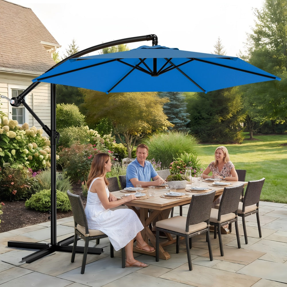 10-Foot Patio Umbrella with UV Protection and Multiple Color Options detail image - detail view 18