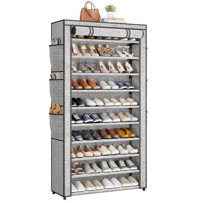 Shoe Rack shown in the 10 Tier option