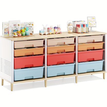 Storage Cabinet shown in the Rainbow option