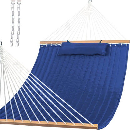 Hammock shown in the Navy Blue option