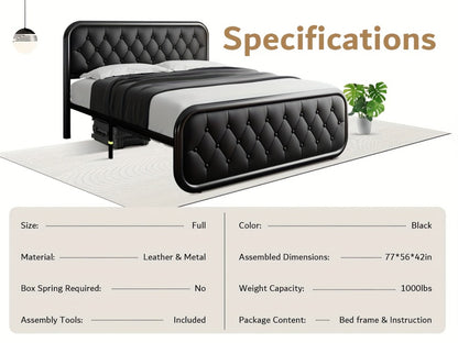 12-Inch Heavy-Duty Bed Frame, Bedroom Platform Bed for Bedroom Comfort and Support detail image - detail view 18