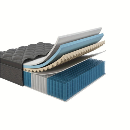 12-Inch Mattress with Pocket Springs, Bedroom Mattress in a Box detail image - detail view 8