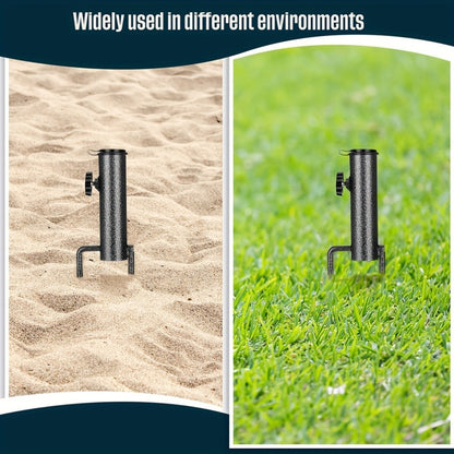14-Inch Heavy-Duty Umbrella Stand for Outdoor Shade and Protection in Patio detail image - detail view 7