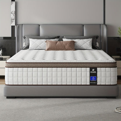 14-Inch Twin Mattress with Memory Foam for Bedroom Comfort and Support detail image