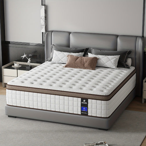 Mattress, Memory Foam Spring Hybrid 8 10 12 14 Inch Twin Full Queen King Medium Firm shown in the main product view