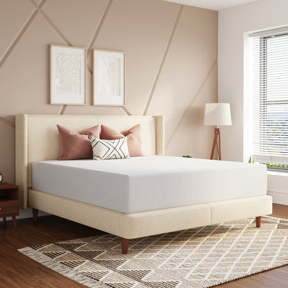 14-Inch Twin Mattress with Memory Foam, Sleep Support Mattress detail image - detail view 23