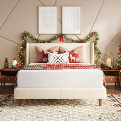 Mattress shown in the Queen, 14in option