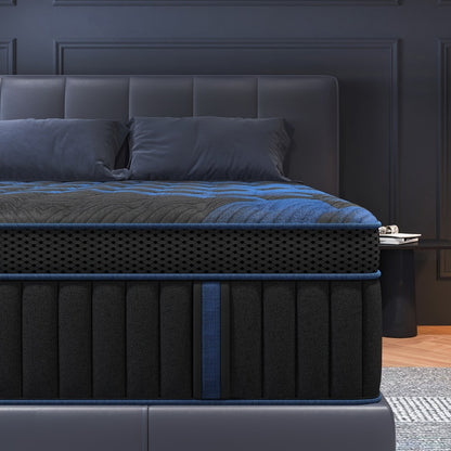 14-Inch Twin Mattress with Pocket Springs, Sleep Support Mattress detail image - detail view 5