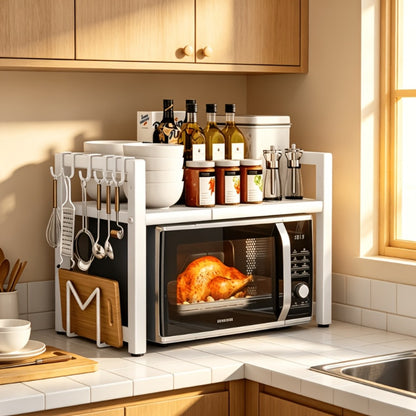 16-24 Inch Kitchen Shelf with Tool-Free Assembly for Organized Everyday Storage detail image - detail view 15