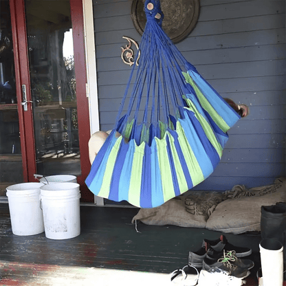 [Portable Outdoor Hammock] Portable Outdoor Hammock, Hanging Chair, With Hanging Chair, Sturdy Fabric Hanging Chair, Comfortable And Durable Hanging Chair, Very Suitable For Outdoor, Yard, And Courtyard (Without Pillow)