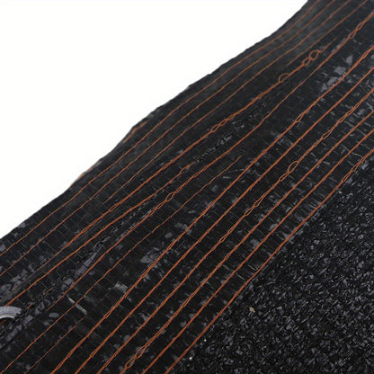 6' X 50' Black Privacy Windscreen for Fences - Garden Mesh Shade Cover