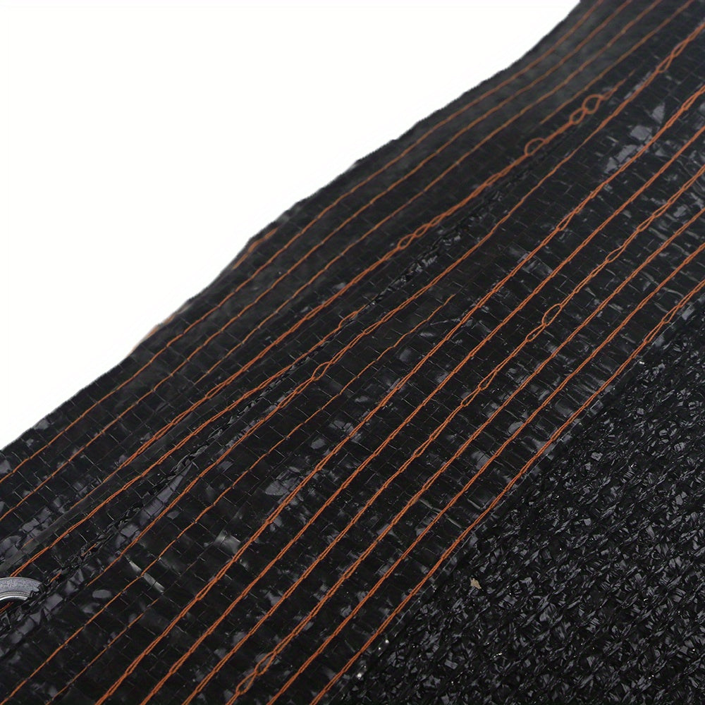6' X 50' Black Fence Windscreen Privacy Screen Shade Cover Fabric Mesh Garden