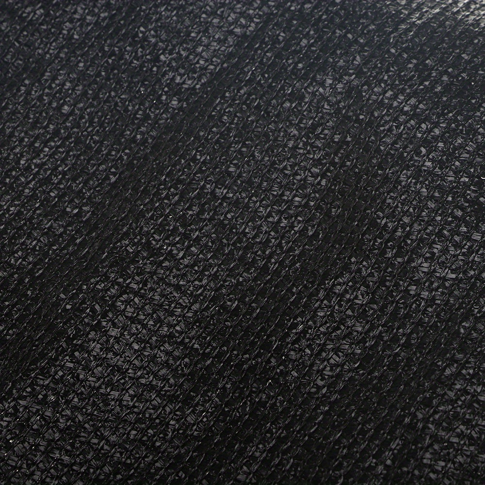 6' X 50' Black Fence Windscreen Privacy Screen Shade Cover Fabric Mesh Garden
