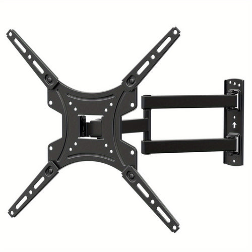 Full Motion TV Wall Mount Bracket with Articulating Arms, Swivel, Tilt, And Extension for 26-55/26-60 Inch TVs, Supports Up to 66/77 Lbs with Max VESA 400x400mm Multifunctional Mount for Home Entertainment