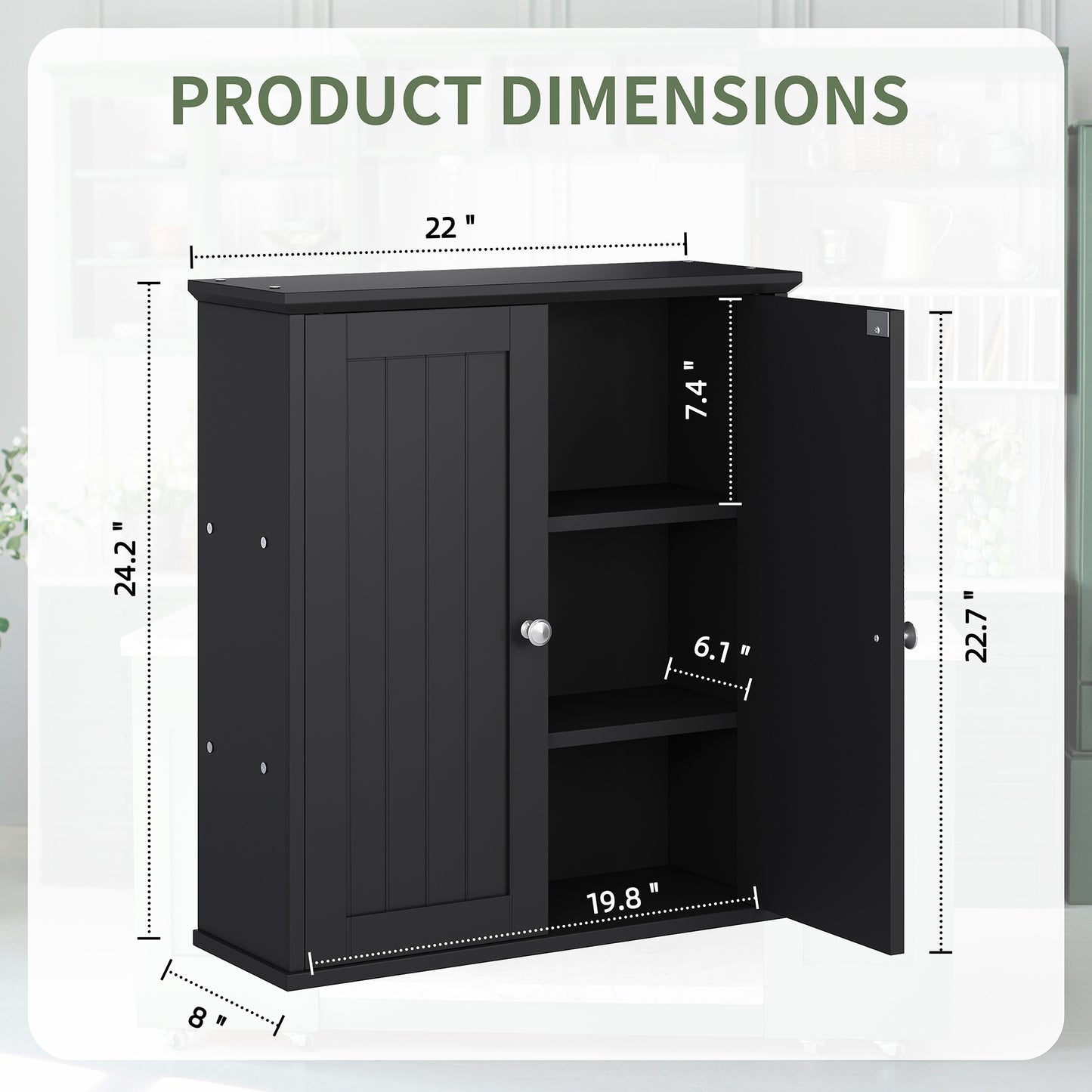 JY QAQA Bathroom Kitchen Wall Cabinet, Garage Or Laundry Room Wall Storage Cabinet, White Stipple, Linen Tower Bath Cabinet, Cabinet with Shelf