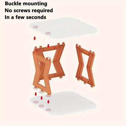 1pc Removable6/ 9 Tier Shoe Rack, Space Saving Folding Shoe Rack for Home And Dormitory, Hallway, Living Room - Separate Narrow Shoe Rack for Indoor Doorway Storage. Holds Keys, Small Photo Frames, Etc.