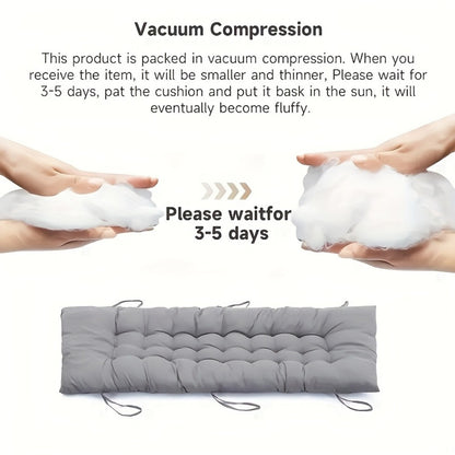 18.9-Inch Chair Cushion with Non-Slip Base and Multiple Color Options detail image - detail view 10