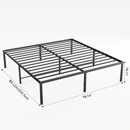 Bed Frame shown in the King (18IN) option