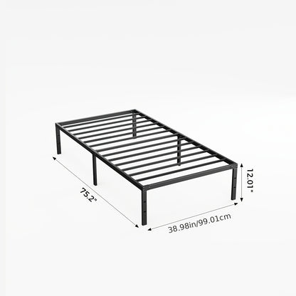 Bed Frame shown in the Twin (12IN) option