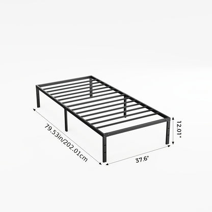 Bed Frame shown in the TwinXL(12IN) option