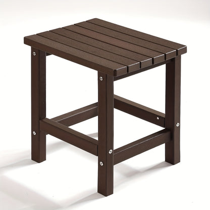 Outdoor Side Table shown in the Brown, Yxhdpe007 option
