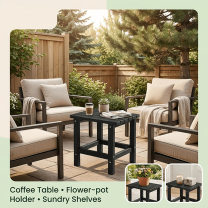 19.68-Inch Oversized Outdoor Side Table, Adirondack Side Table for Patio detail image - detail view 4