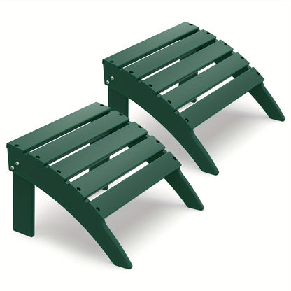 Outdoor Ottoman shown in the Forest, 2pcs（28 steels） option