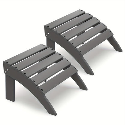 Outdoor Ottoman shown in the Grey, 2pcs（28 steels） option