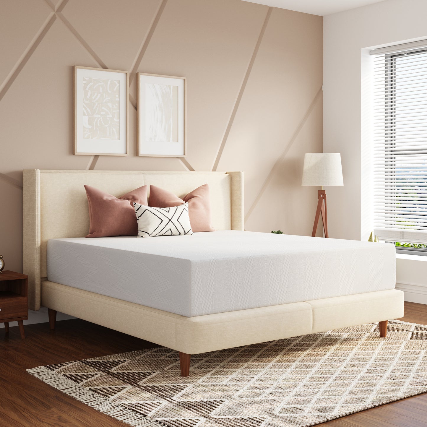 Novilla Bed Mattress, 6 10 12 Inch Twin Full Queen King Size Mattress with Gel Memory Foam for Cooling Night Sleep For Support Comfort