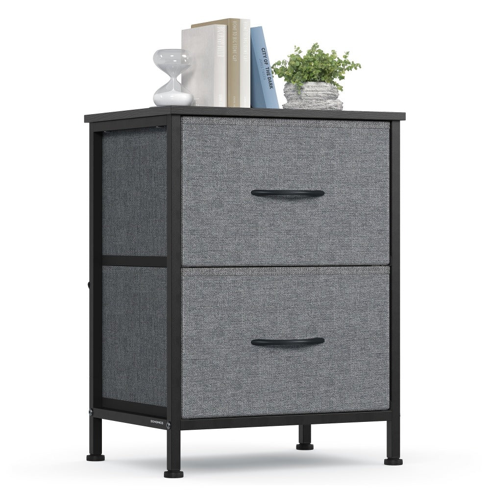 2-Drawer Metal Dresser, Clothing Storage Organizer for Organized Everyday Storage detail image - detail view 5