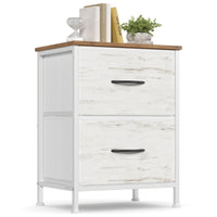 Rustic White + Honey Brown